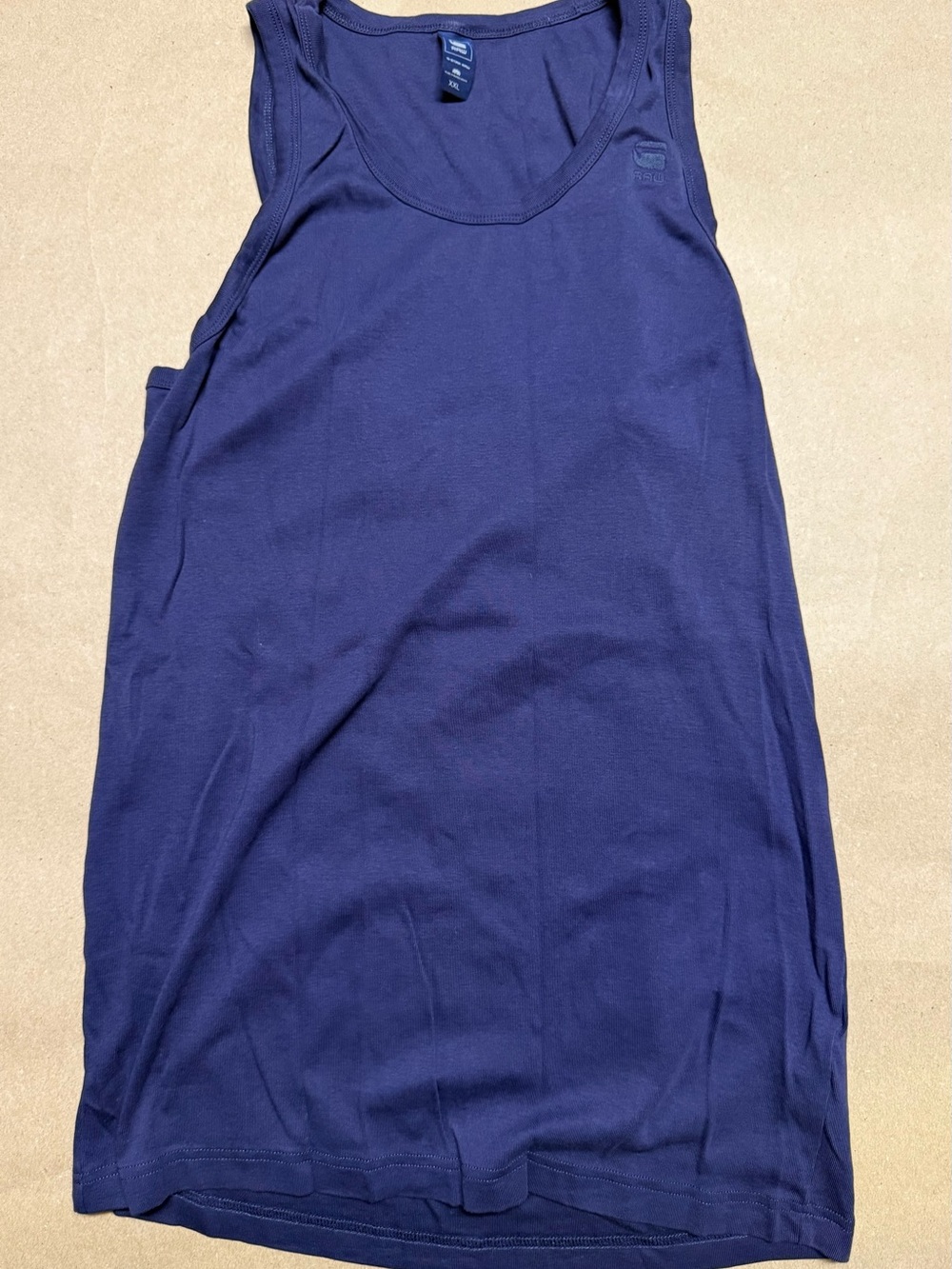 G-star Raw Premium Navy Blue Tank Top Shirt XXL NEW!